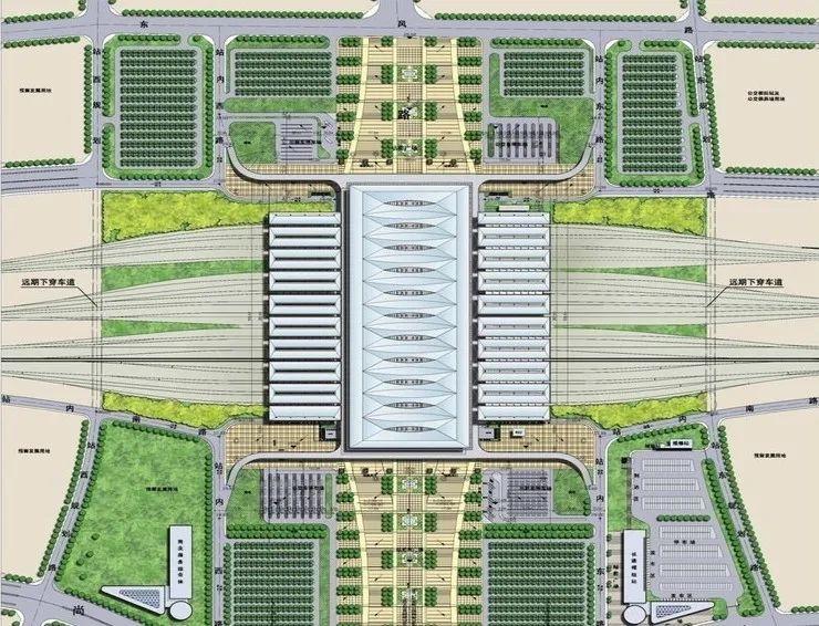 西安火车站最新改建图揭幕,古都交通迎来新篇章